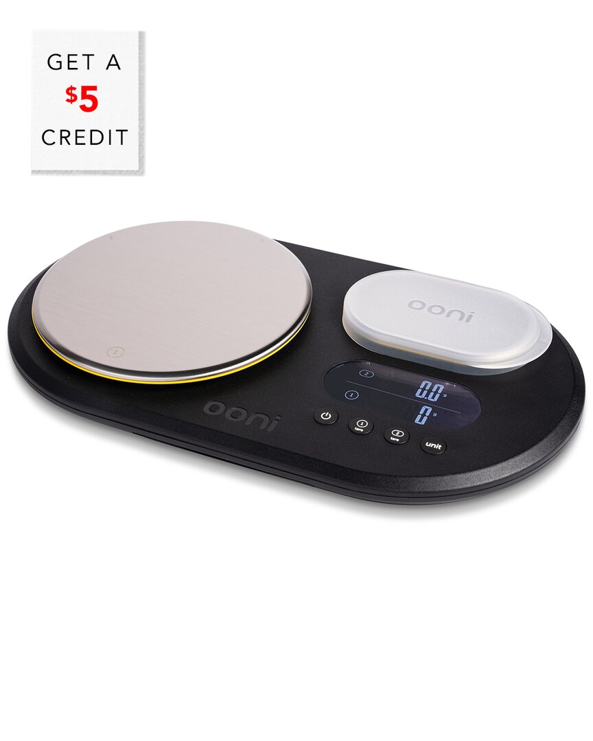 Ooni Dual Platform Digital Scales With $5 Credit In Grey