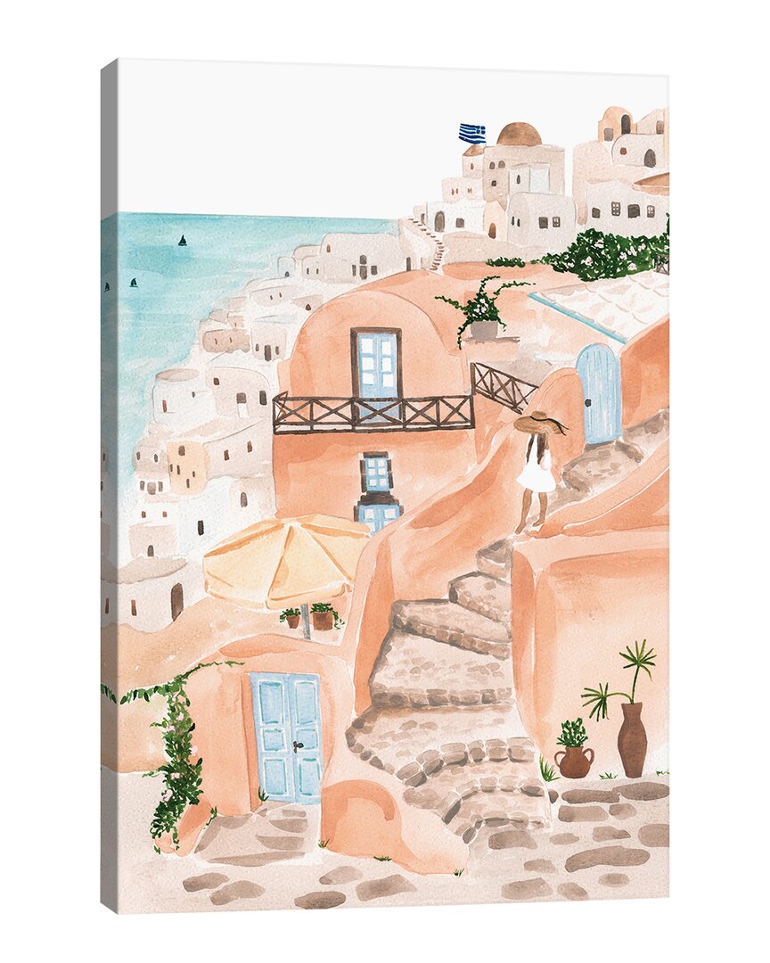 Icanvas Santorini Wall Art By Sabina Fenn