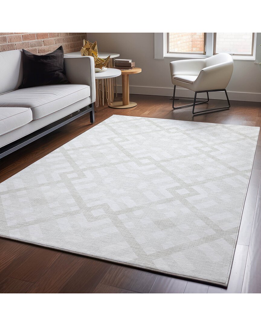 Addison Rugs Premium Washable Area Rug In Gray