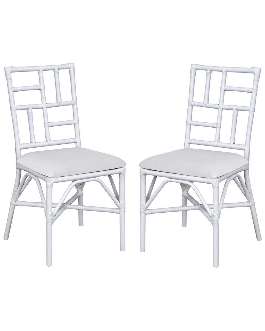 Safavieh Set Of 2 Christine Accent Chairs With Cushions