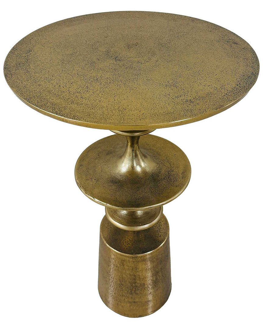 Uttermost Flight Accent Table In Gold