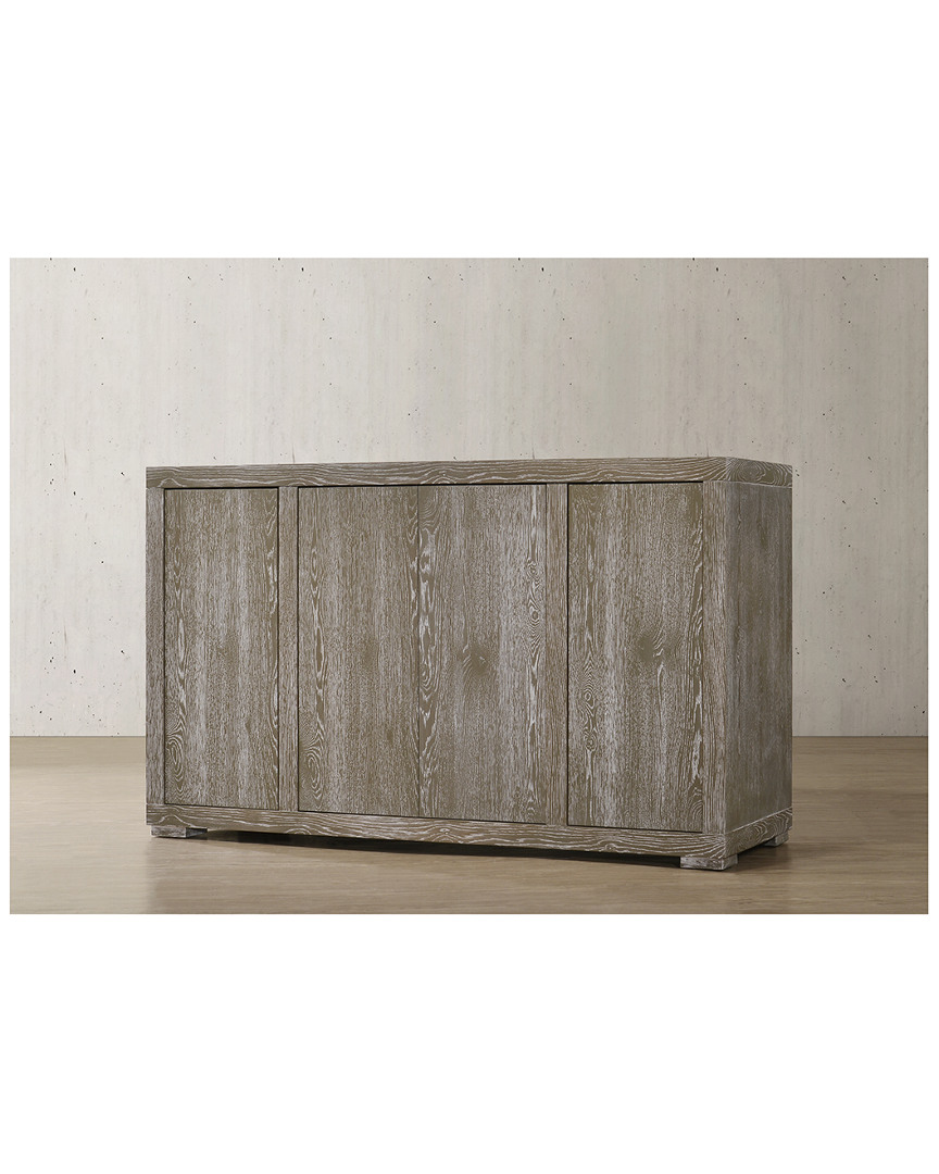 Acme Furniture Gabrian Server In Reclaimed Gray