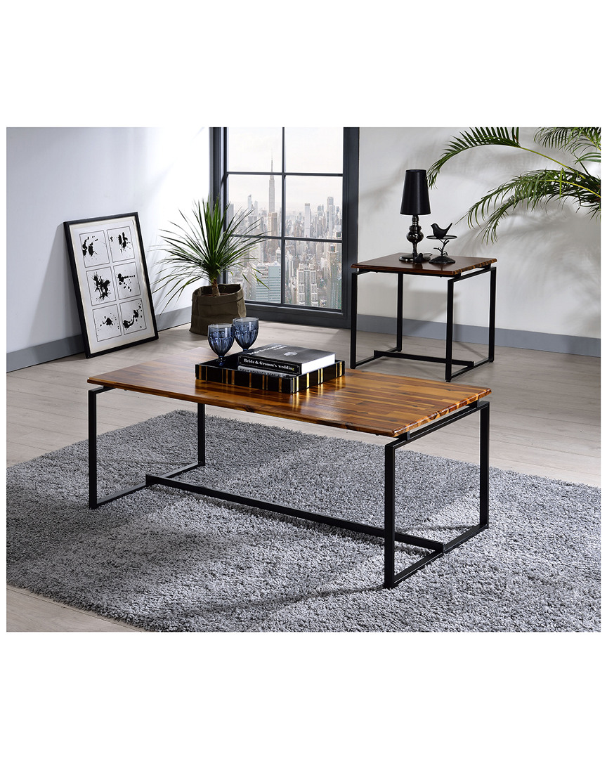 Acme Furniture Jurgen 3pc Coffee And End Table Set
