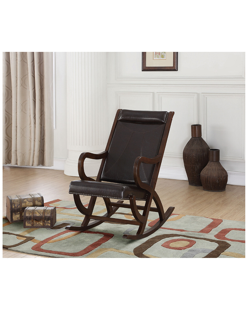 Acme Furniture Triton Rocking Chair In Brown