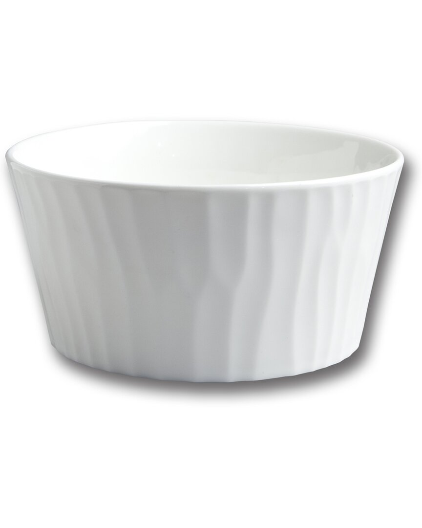 Ten Strawberry Street Set Of 6 Textured Ramekins In White