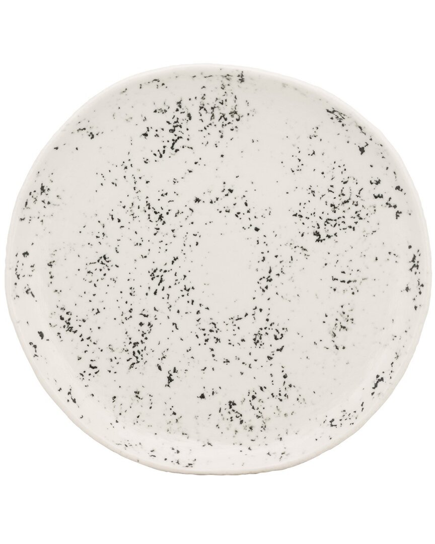 Ten Strawberry Street Set Of 6 Birch Salad Plates In White
