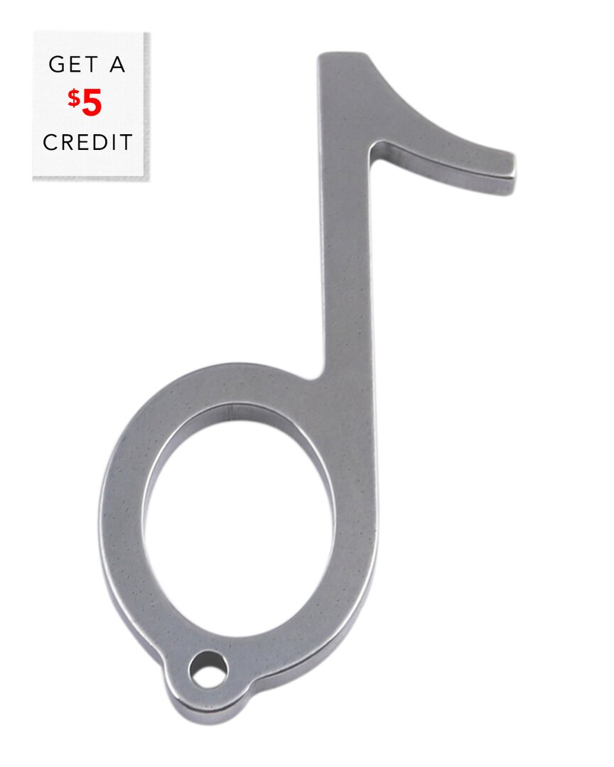 Mepra Note Antibacterial Stainless Steel Key Ring & Stylus Pen With $5 Credit