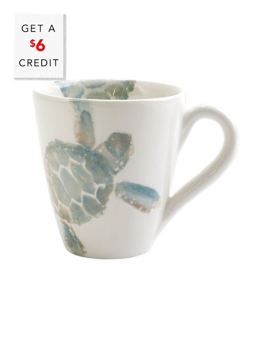 Vietri Tartaruga Mug In Blue