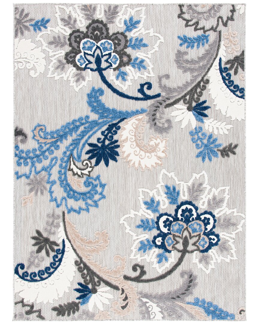 Safavieh Dnu  Cabana Indoor/outdoor Rug In Grey