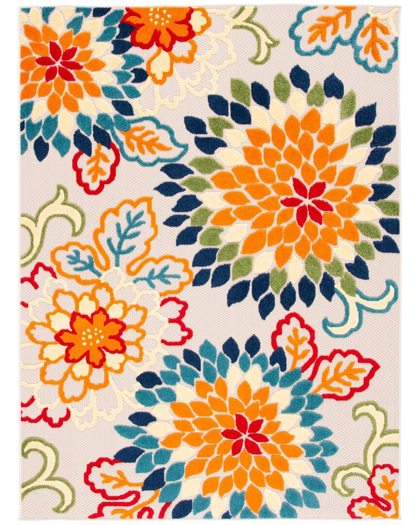 Safavieh Dnu Cabana Indoor/outdoor Rug In White