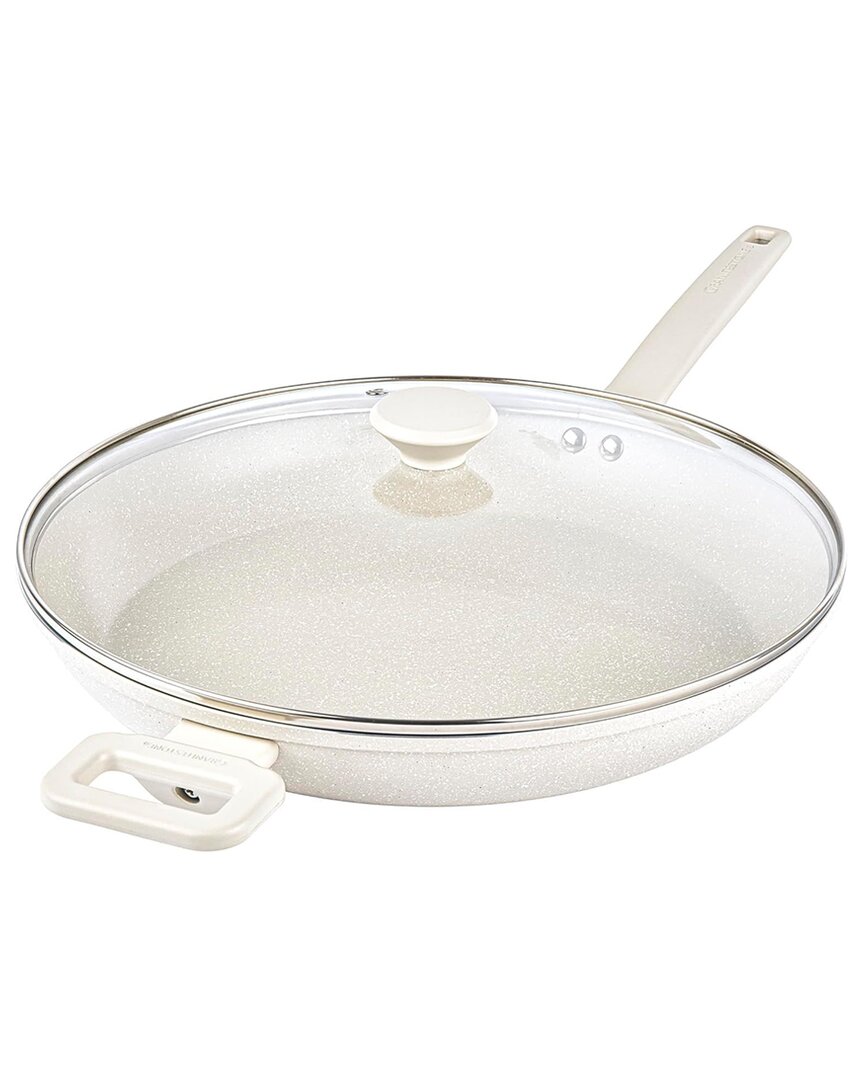 Granitestone Desert 14in Nonstick Fry Pan With Lid