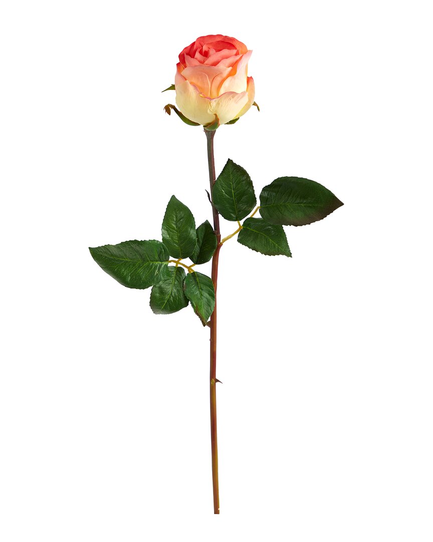 NEARLY NATURAL NEARLY NATURAL SET OF 6 21IN ROSE BUD ARTIFICIAL FLOWER 