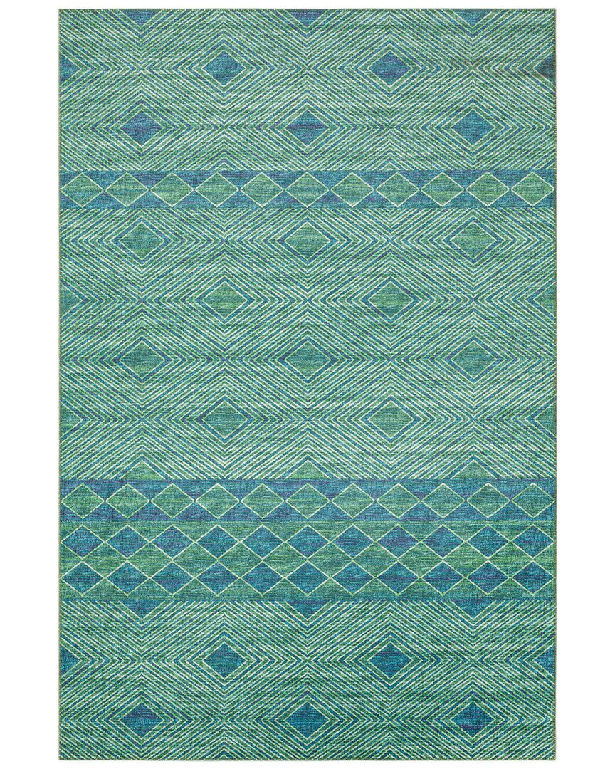 Addison Rugs Yuma Indoor/outdoor Washable Rug In Green