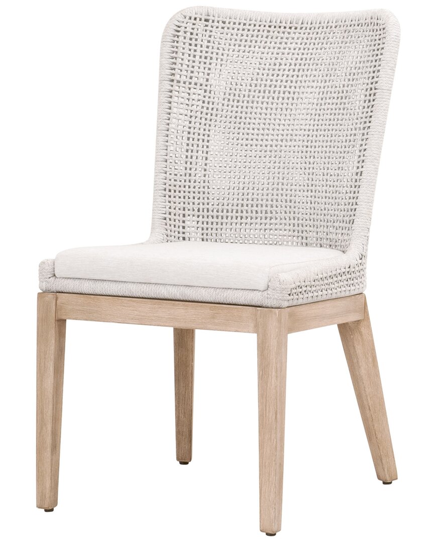 Essentials For Living Set Of 2 Mesh Dining Chair In White