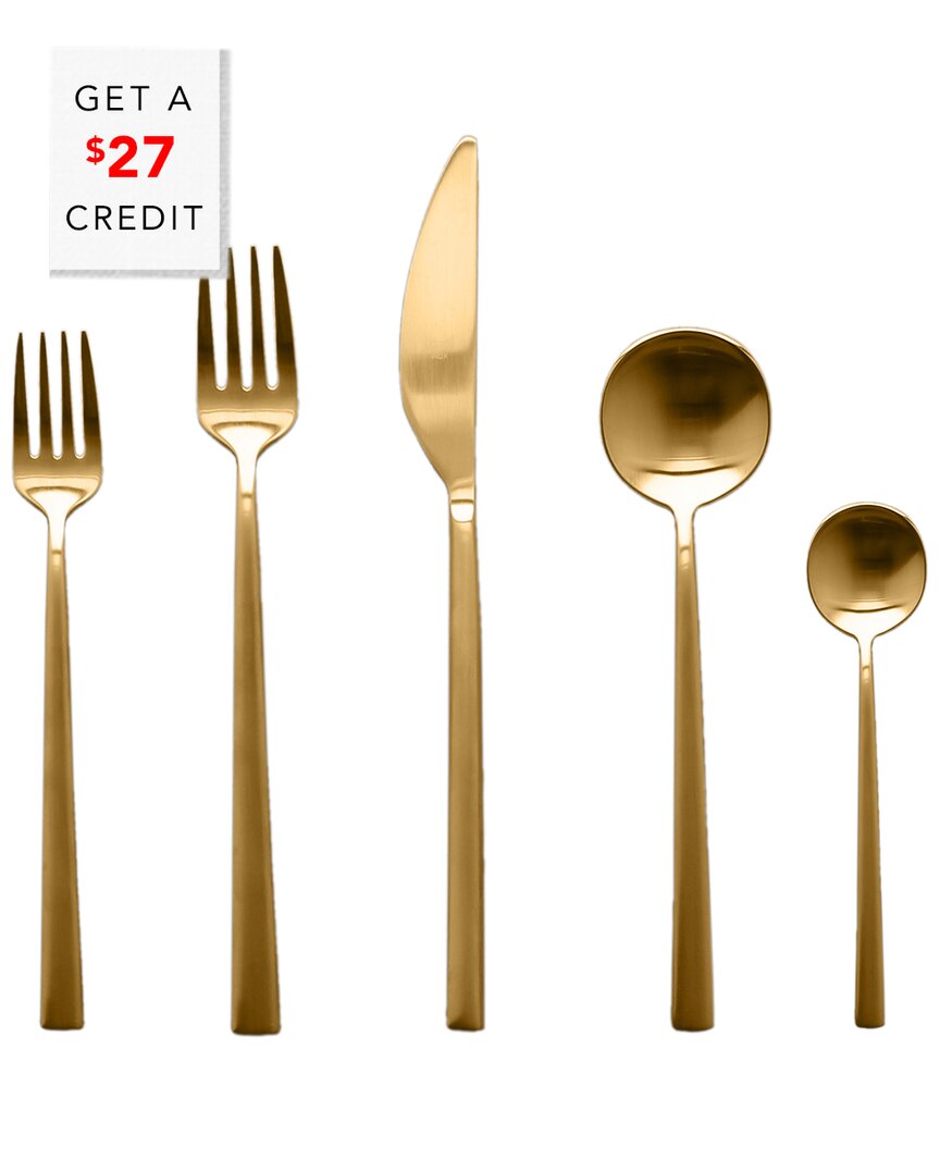 Mepra Movida 5pc Place Setting With $27 Credit