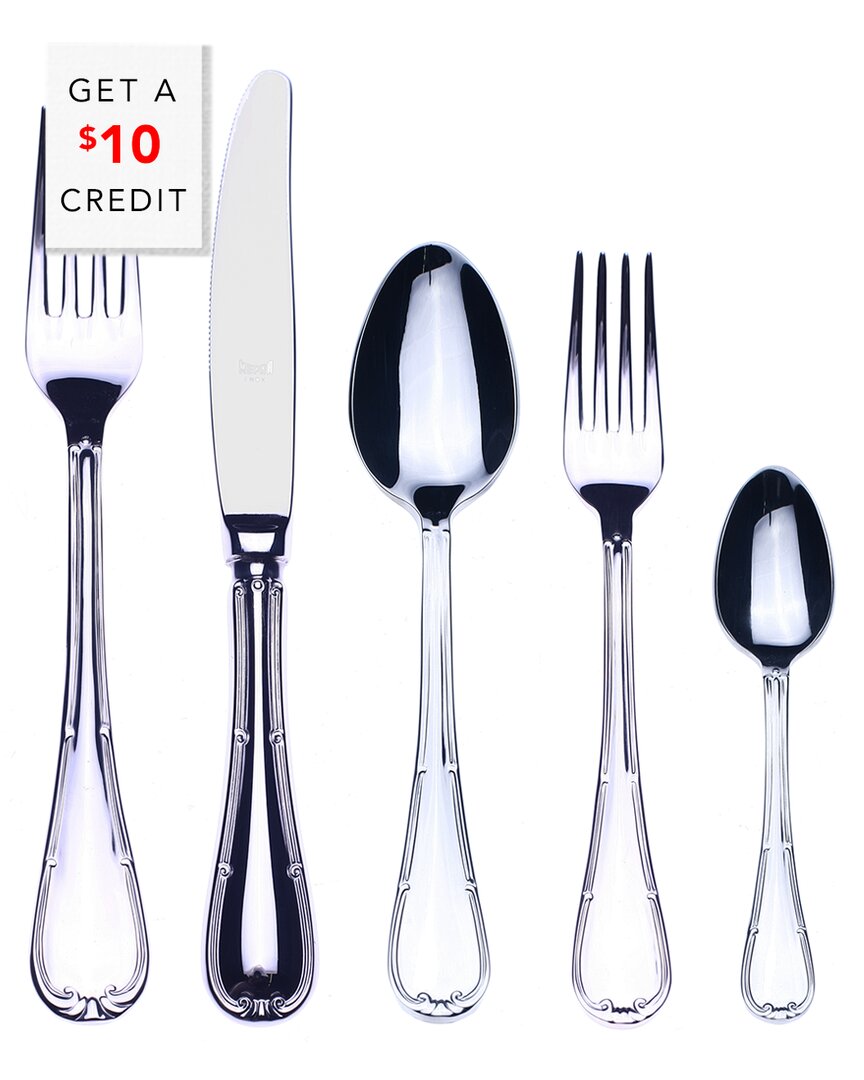 Mepra 5pc Flatware Set With $10 Credit