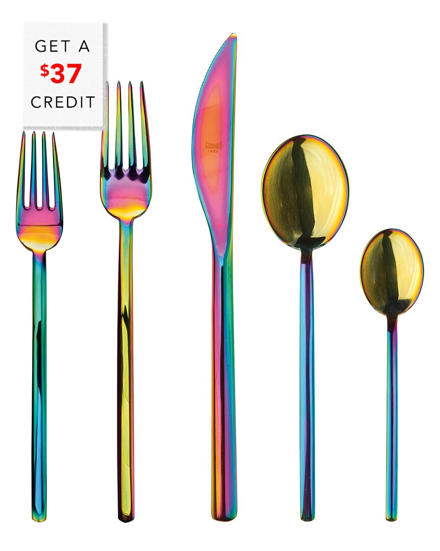 Mepra 5pc Flatware Set With $37 Credit