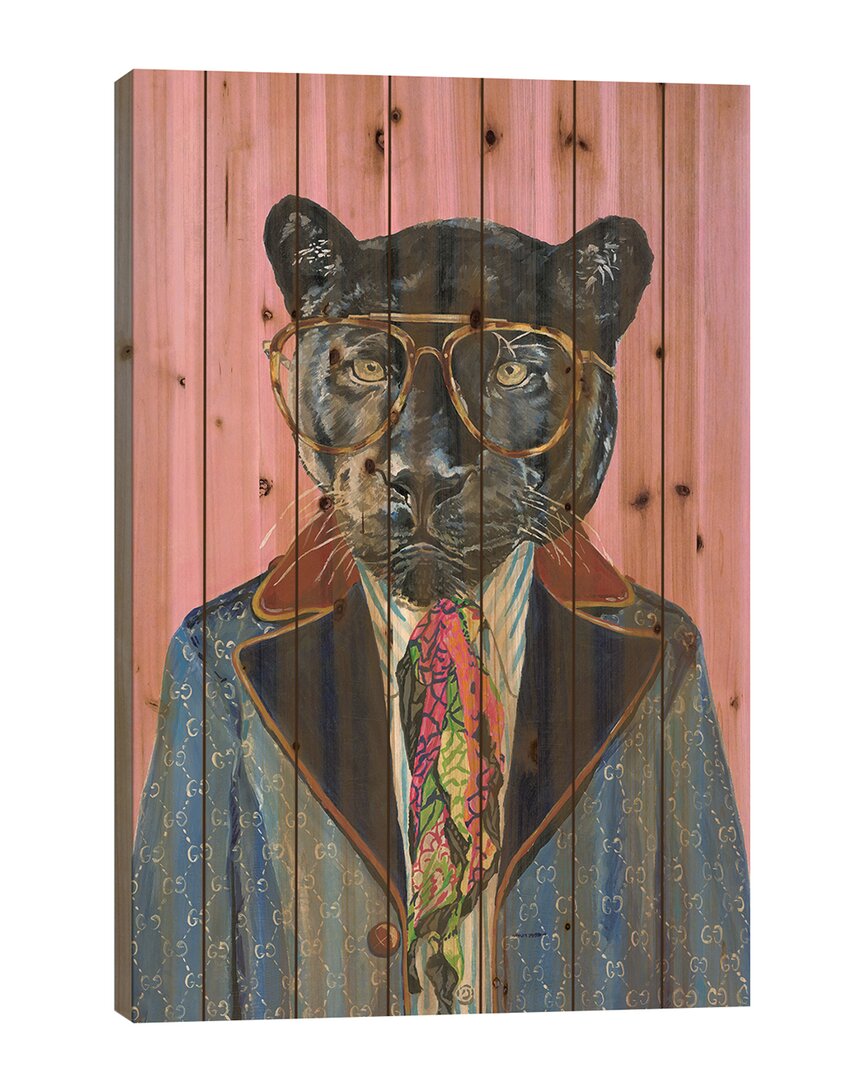 Icanvas Gucci Panther Wood Print By Heather Perry Wall Art