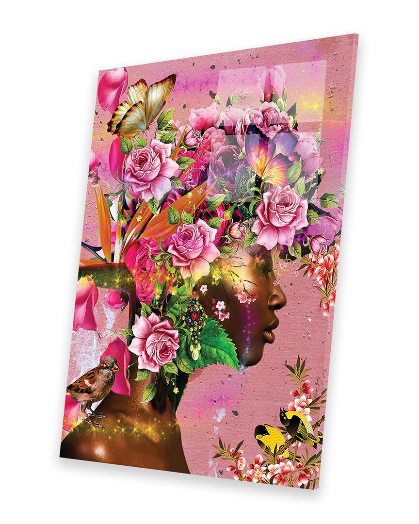 Icanvas In Full Bloom Print On Acrylic Glass By Yvonne Coleman Burney