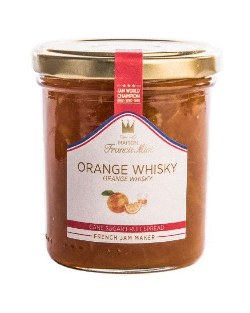 Francis Miot Orange Whiskey Jam Pack Of 6 In Gold