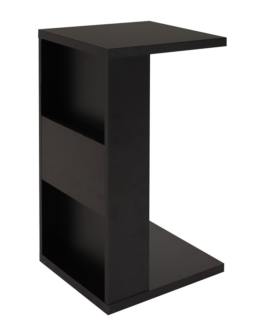 Sunnydaze 2-in-1 Accent Table In Black