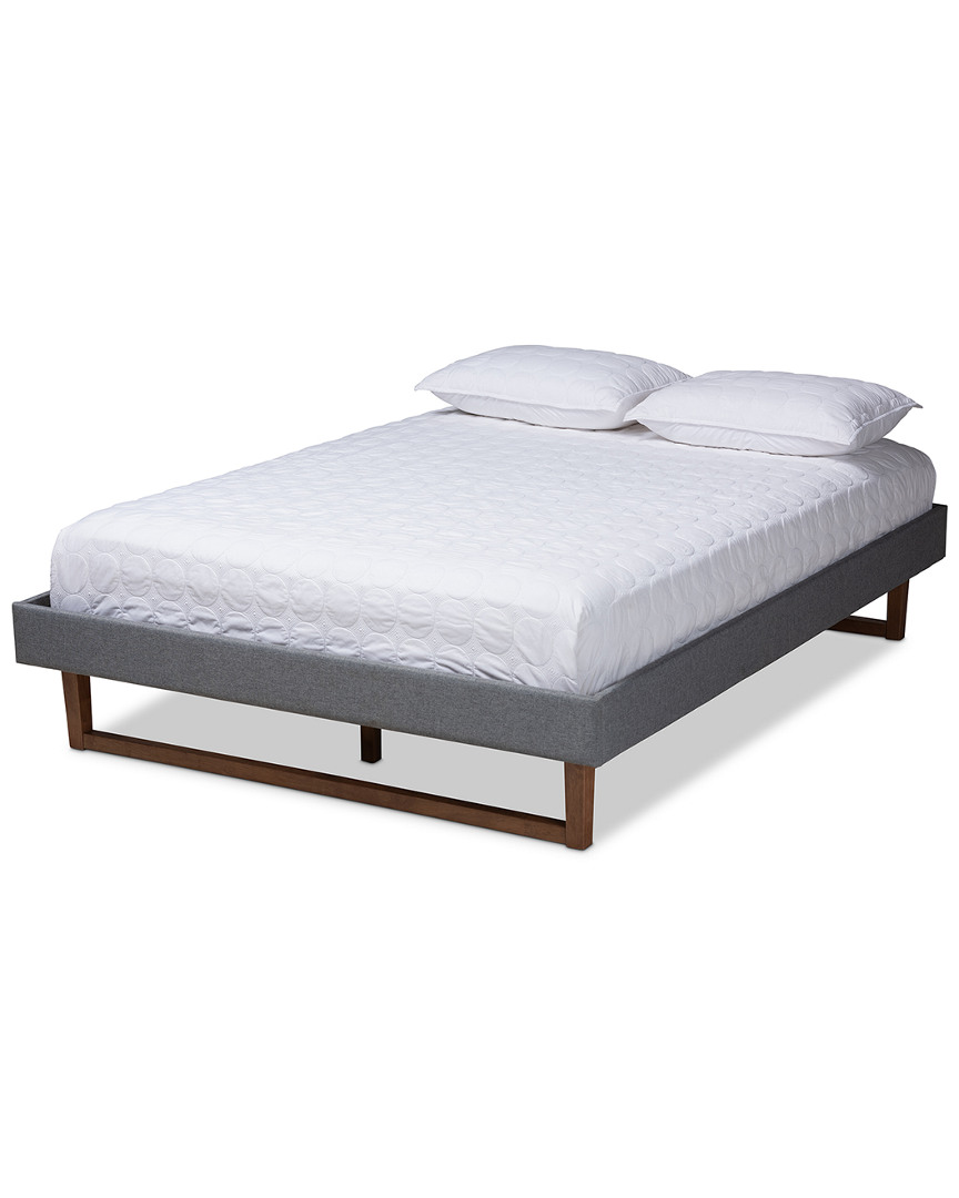 Baxton Studio Liliya Queen Size Platform Bed Frame
