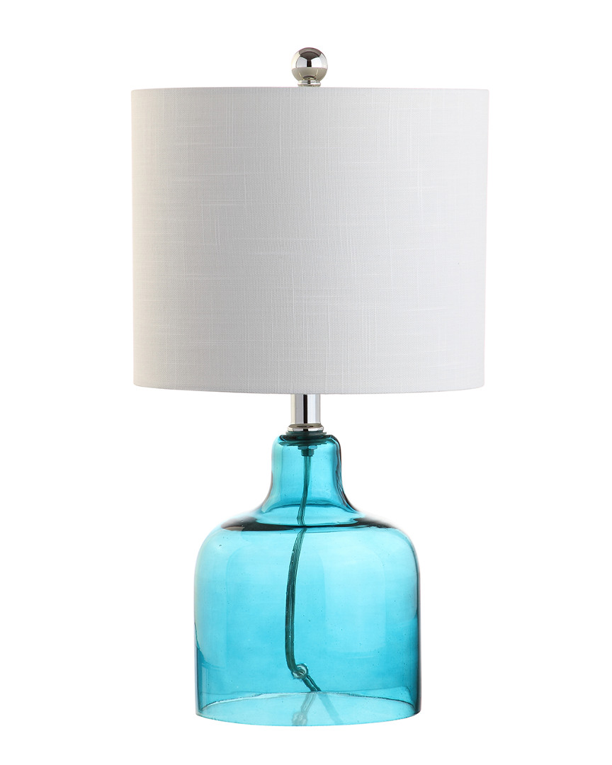 Jonathan Y Designs Gemma 19in Glass Bell Led Table Lamp