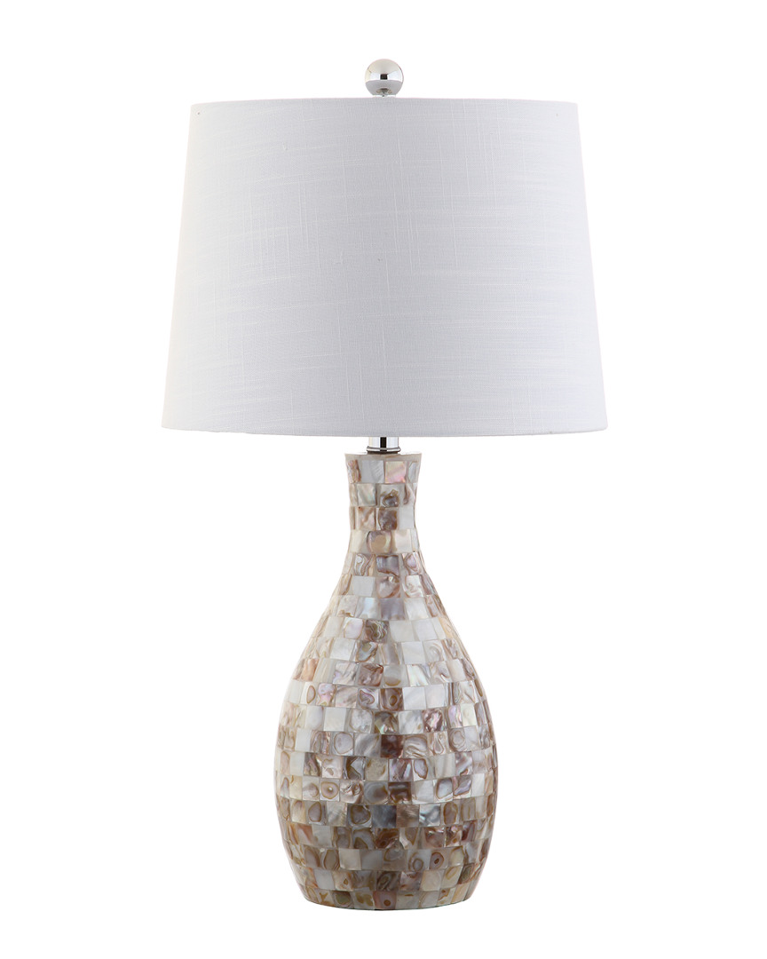 Jonathan Y Designs Verna 26.5in Seashell Led Table Lamp