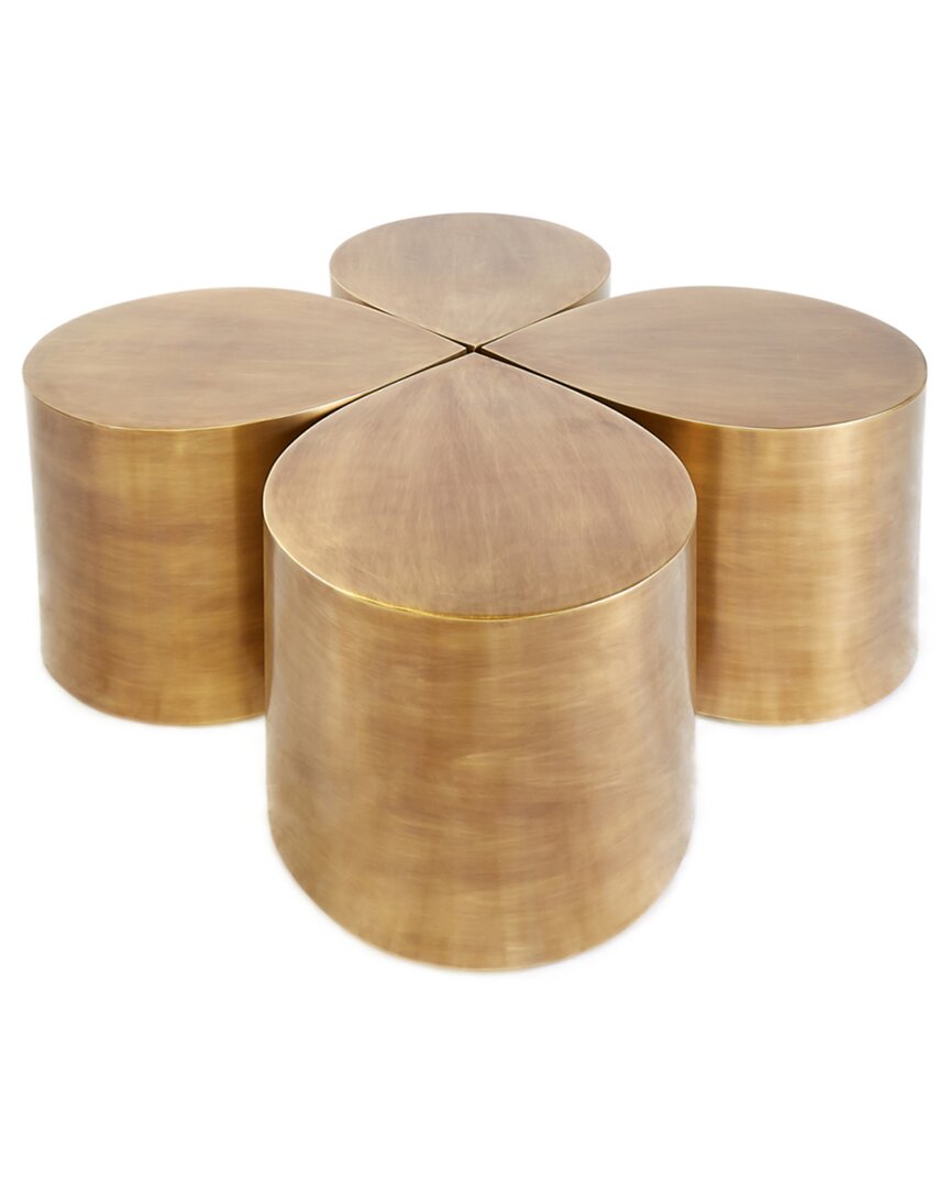 Jonathan Adler Brass Teardrop Table
