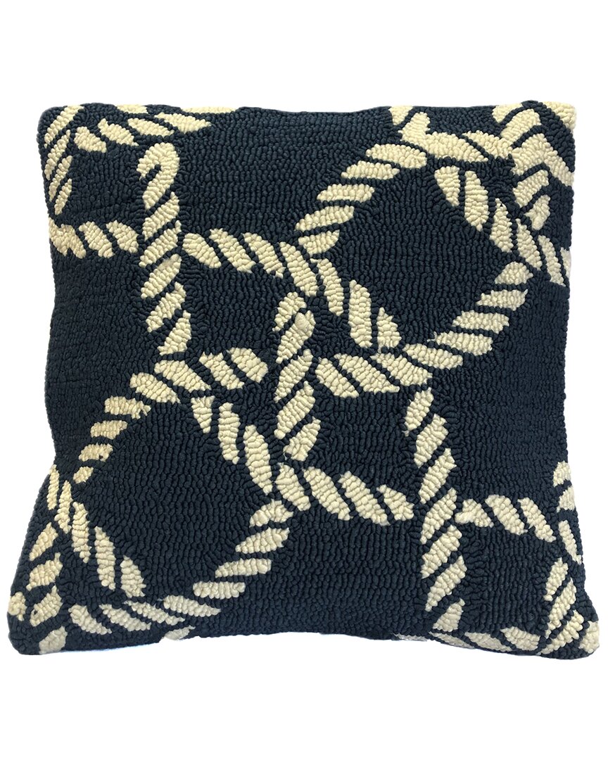 The Rug Market Rope Lattice Rug In Blue