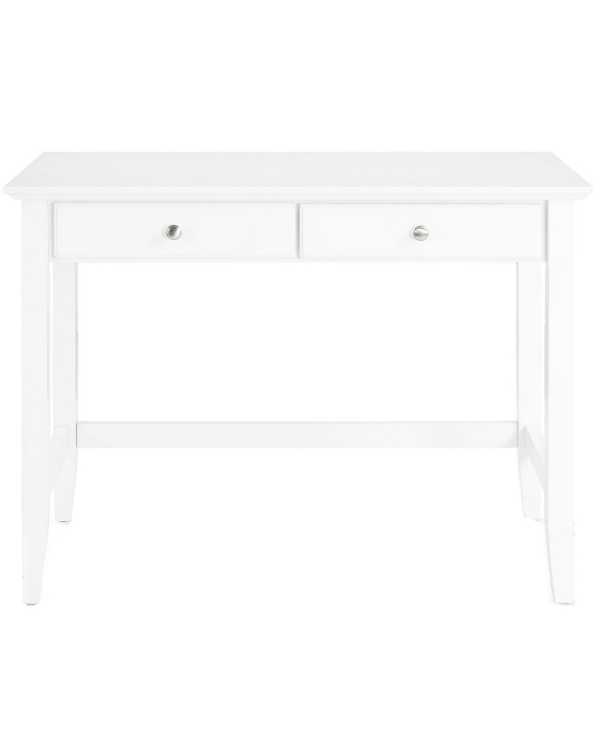 Crosley Campbell Writing Desk In White ModeSens