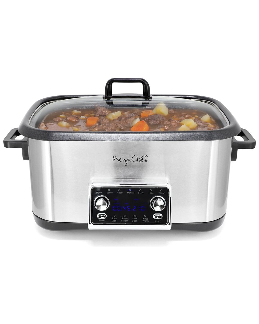 MEGACHEF MEGACHEF 8QT 12-IN-1 DELUXE MULTI COOKER WITH SOUS VIDE 