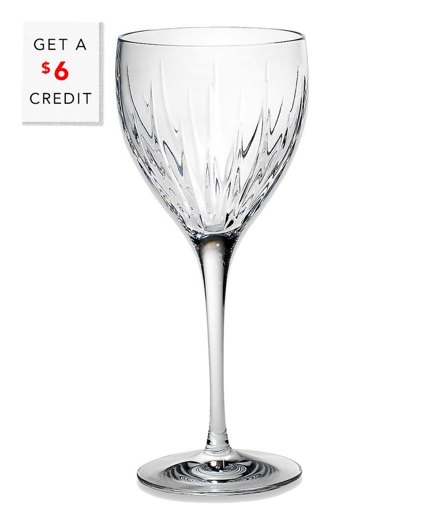 Reed And Barton Soho Crystal Goblet With $6 Credit In Clear