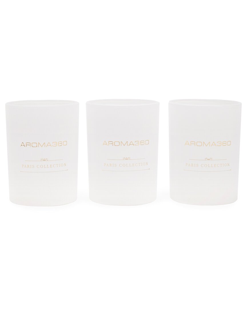 Aroma360 Paris Collection Candle Trio (dream On)