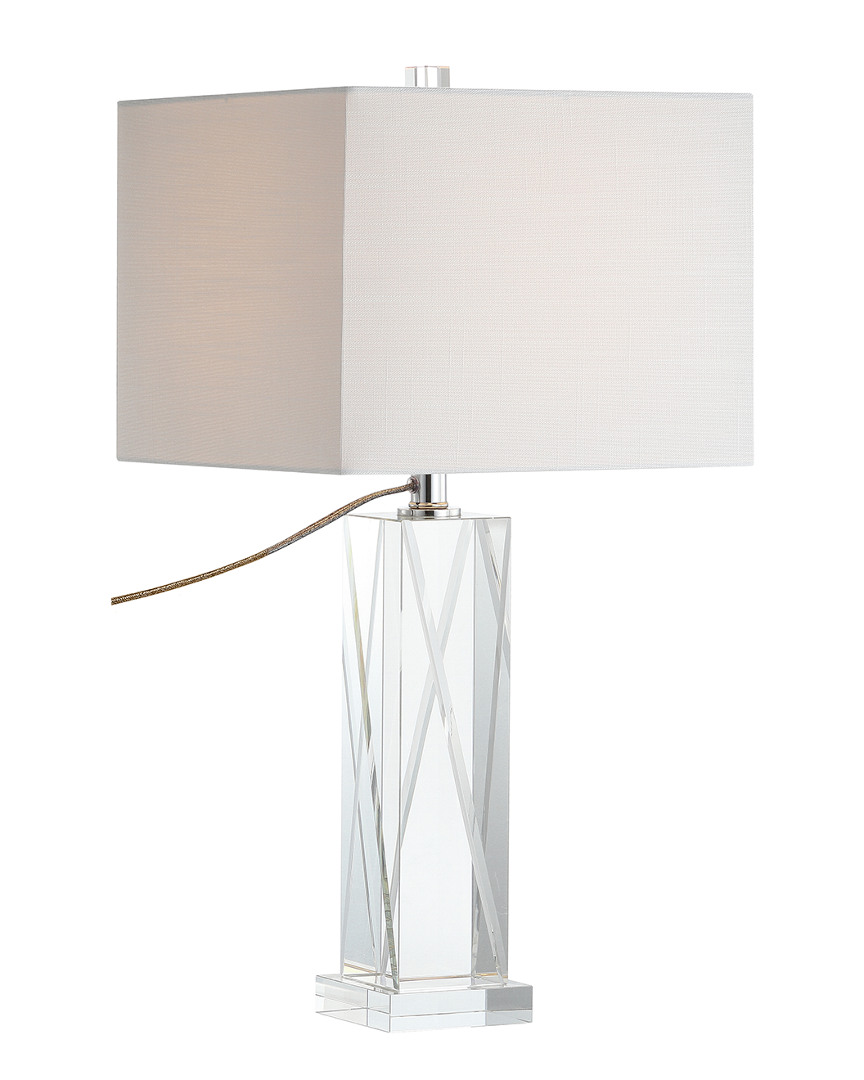 Jonathan Y Designs Sullivan 26.5in Crystal Table Lamp