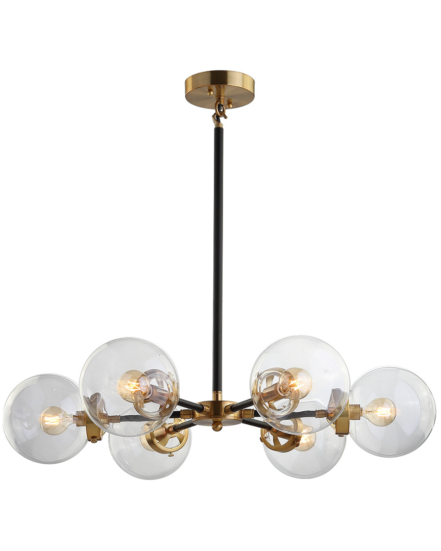 Jonathan Y Designs Caleb 6-light 12in Brass Cluster Pendant