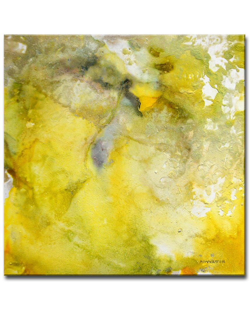 Ready2hangart Glimmer I Wrapped Canvas Wall Art By Norman Wyatt