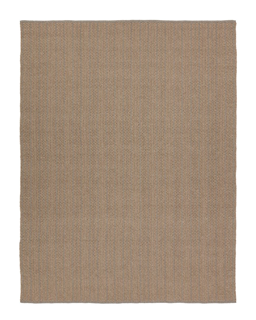 Jaipur Living Elmas Handmade Indoor/outdoor Striped Area Rug In Beige