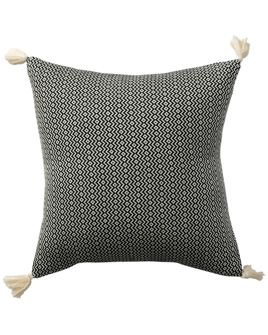 Lr Home Sanjana Chevron Throw Pillow In Black