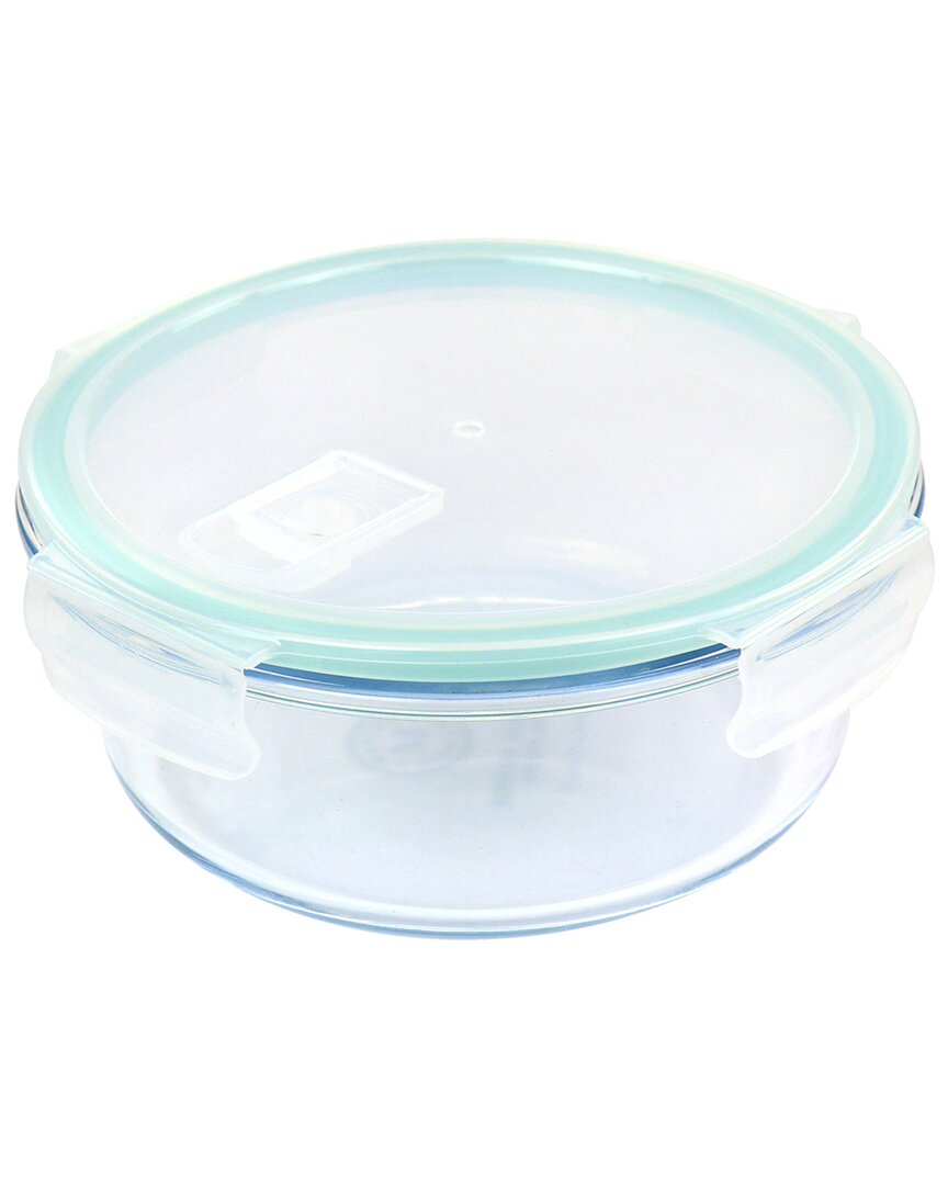 Martha Stewart 32oz Glass Container With Lid In Clear