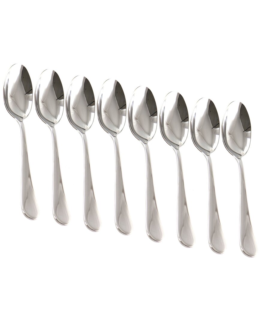 Shop Martha Stewart Everyday 8pc Dinner Spoon Set In Silver