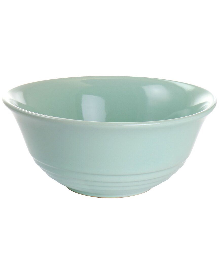 Martha Stewart Everyday Stoneware Serving Bowl In Green