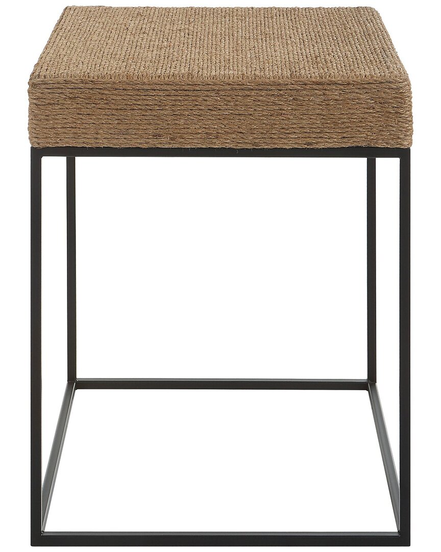 Uttermost Laramie Rustic Rope Accent Table
