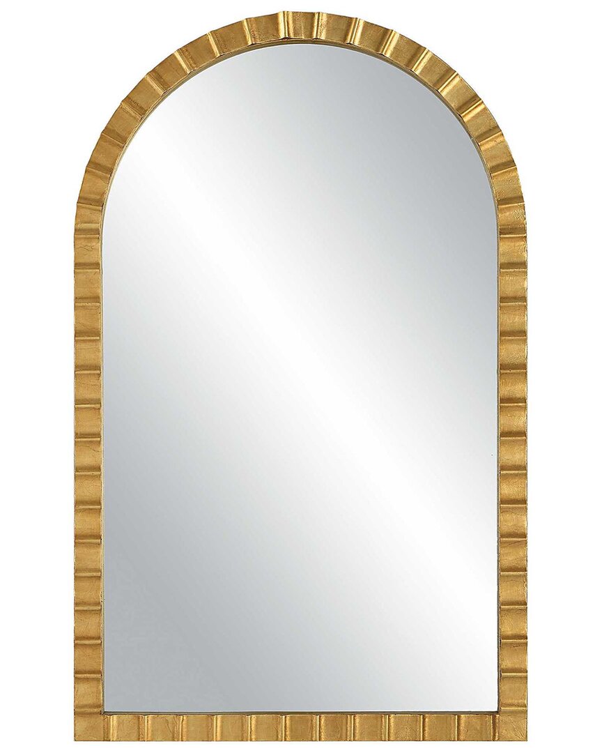 Uttermost Dandridge Arch Mirror In Gold