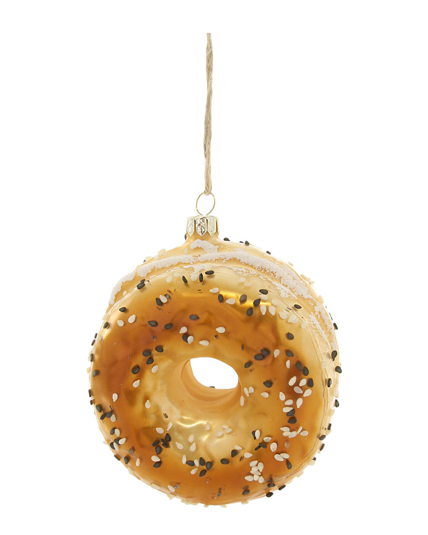 CODY FOSTER & CO. EVERYTHING BAGEL ORNAMENT
