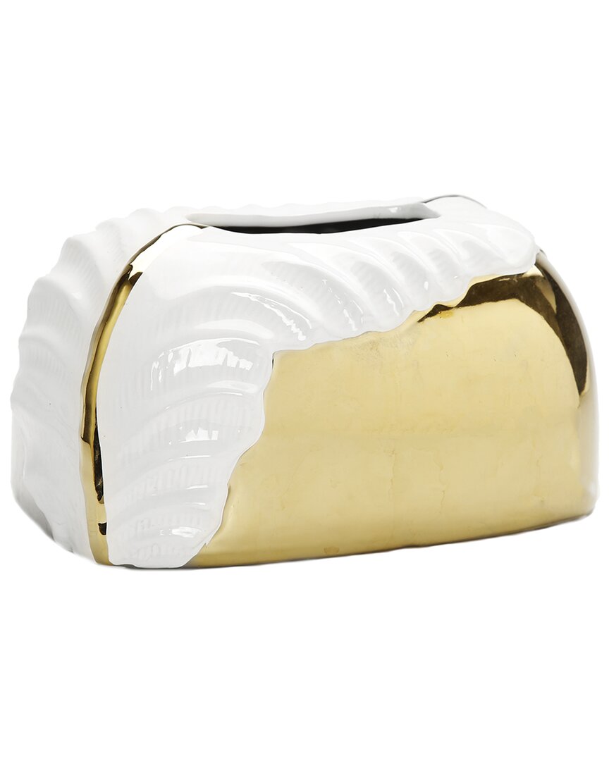 Vivience & Tissue Holder In White