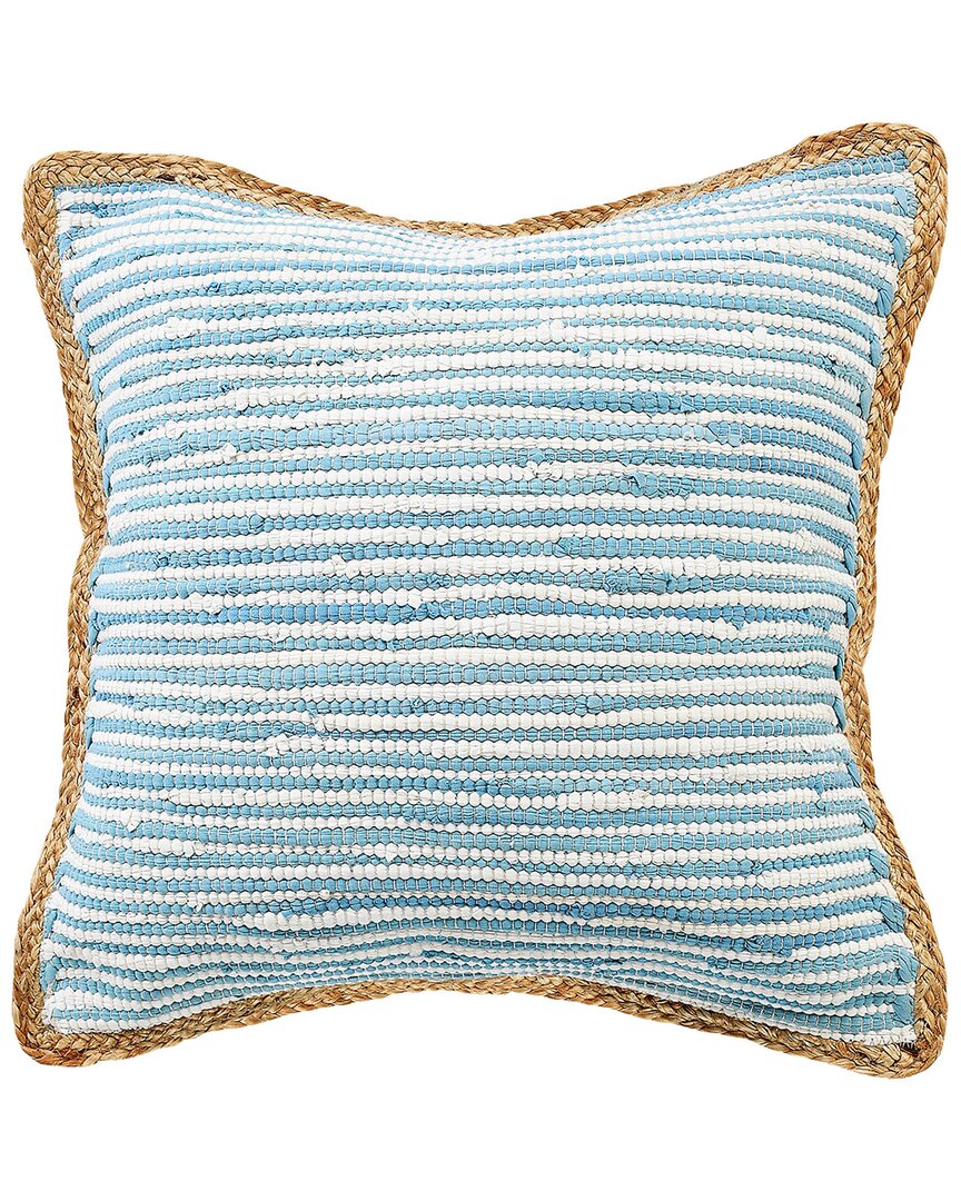 Lr Home Rodha Striped Throw Pillow In Blue