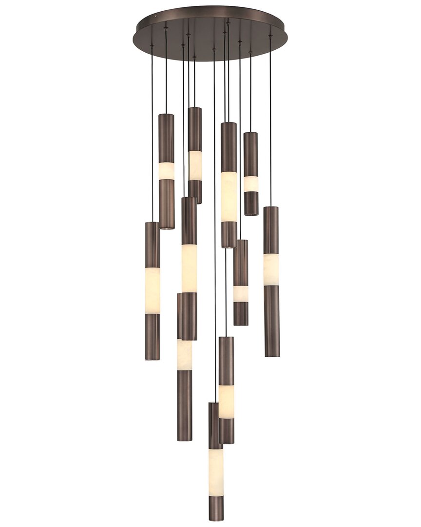 Eurofase Ronda 11-light 20in Multi Drop Chandelier
