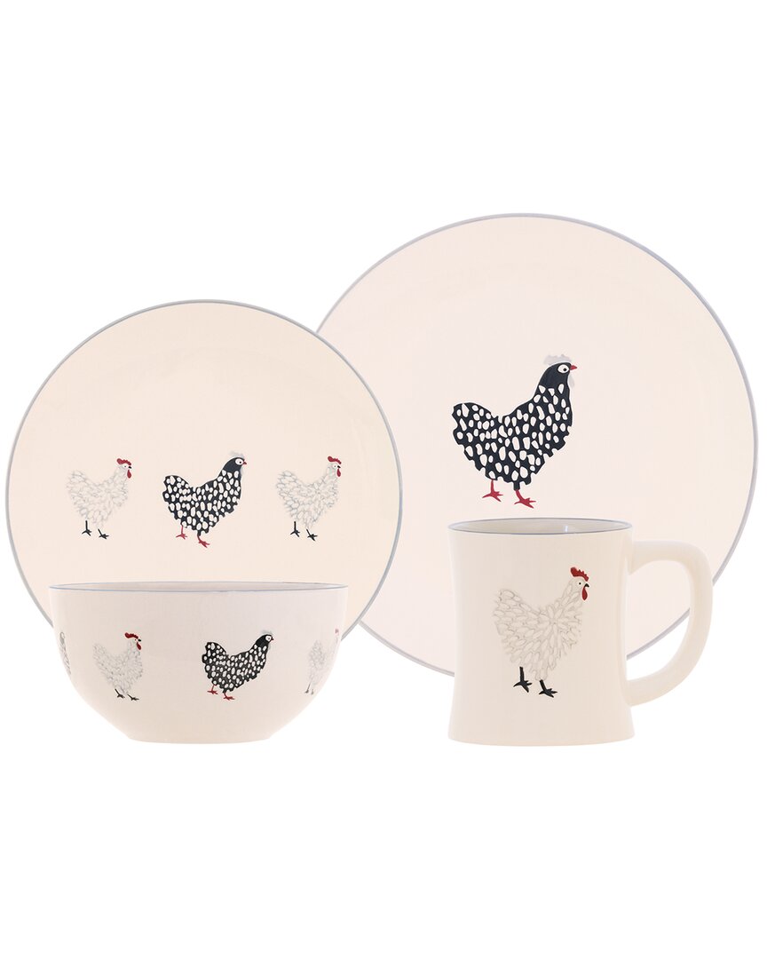 Baum Farm Fresh 16pc Dinnerware Set