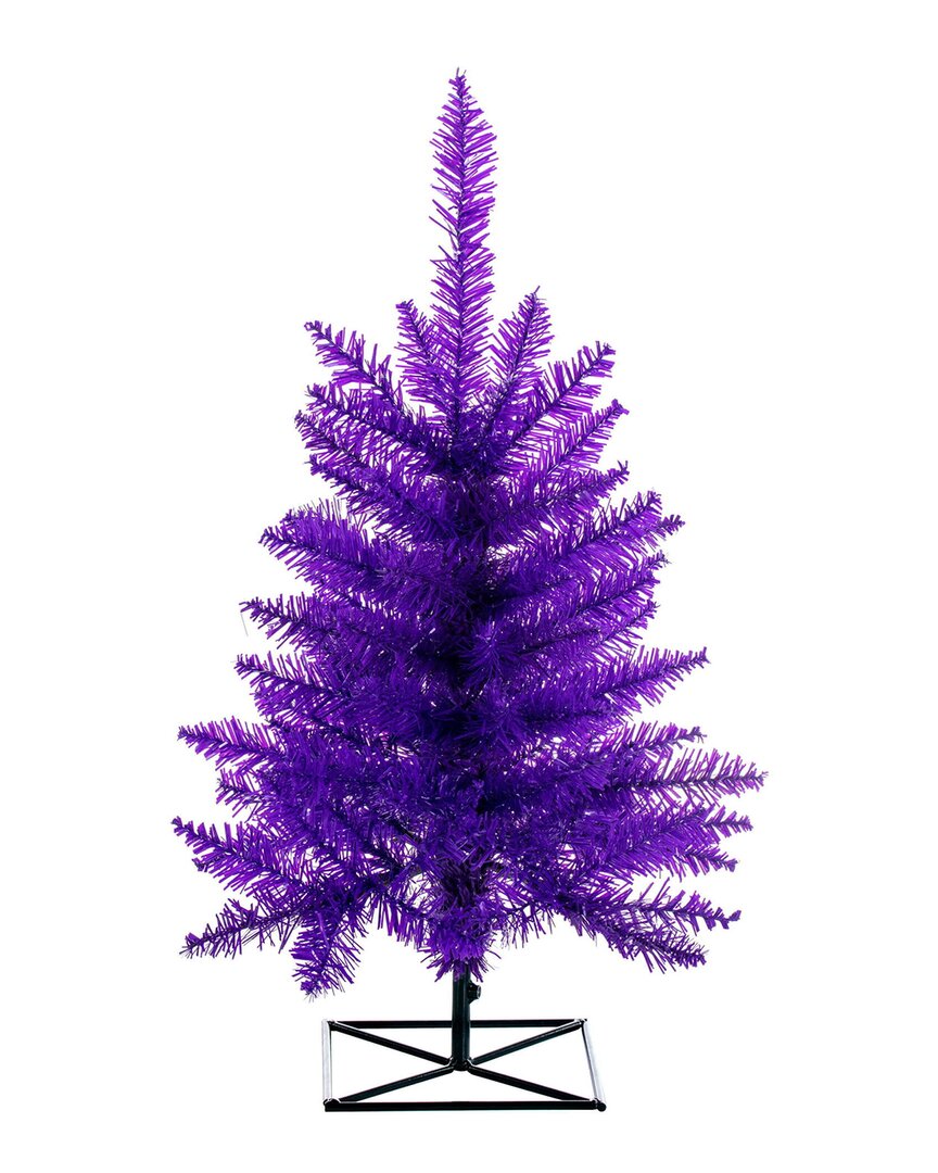 Vickerman 3ft Purple Fir Artificial Christmas Tree